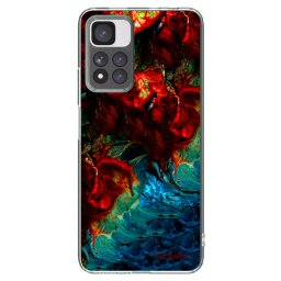 Átlátszó szilikon tok az alábbi mobiltelefonokra Xiaomi Redmi Note 11 Pro+ 5G - Universe