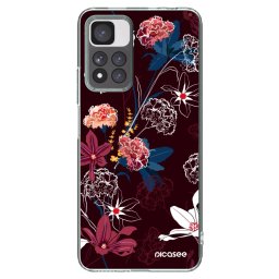 Átlátszó szilikon tok az alábbi mobiltelefonokra Xiaomi Redmi Note 11 Pro+ 5G - Dark Meadow
