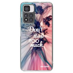 Átlátszó szilikon tok az alábbi mobiltelefonokra Xiaomi Redmi Note 11 Pro+ 5G - Don't think TOO much