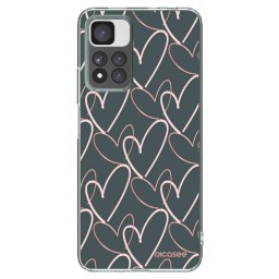 Átlátszó szilikon tok az alábbi mobiltelefonokra Xiaomi Redmi Note 11 Pro+ 5G - Lots of love