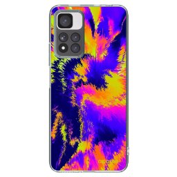 Átlátszó szilikon tok az alábbi mobiltelefonokra Xiaomi Redmi Note 11 Pro+ 5G - Burn