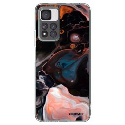 Átlátszó szilikon tok az alábbi mobiltelefonokra Xiaomi Redmi Note 11 Pro+ 5G - Cream