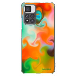 Átlátszó szilikon tok az alábbi mobiltelefonokra Xiaomi Redmi Note 11 Pro+ 5G - Juice