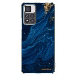 Átlátszó szilikon tok az alábbi mobiltelefonokra Xiaomi Redmi Note 11 Pro+ 5G - Blue