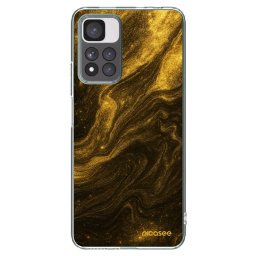 Átlátszó szilikon tok az alábbi mobiltelefonokra Xiaomi Redmi Note 11 Pro+ 5G - Black