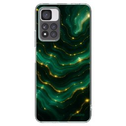 Átlátszó szilikon tok az alábbi mobiltelefonokra Xiaomi Redmi Note 11 Pro+ 5G - Emerald