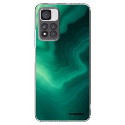 Átlátszó szilikon tok az alábbi mobiltelefonokra Xiaomi Redmi Note 11 Pro+ 5G - Malachite