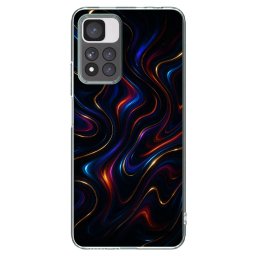 Átlátszó szilikon tok az alábbi mobiltelefonokra Xiaomi Redmi Note 11 Pro+ 5G - Noir