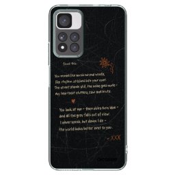 Átlátszó szilikon tok az alábbi mobiltelefonokra Xiaomi Redmi Note 11 Pro+ 5G - POET