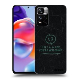 Átlátszó szilikon tok az alábbi mobiltelefonokra Xiaomi Redmi Note 11 Pro+ 5G - LEFT A MARK