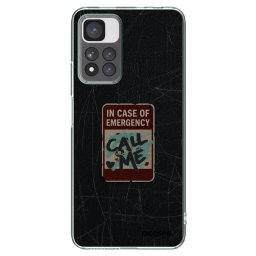 Átlátszó szilikon tok az alábbi mobiltelefonokra Xiaomi Redmi Note 11 Pro+ 5G - EMERGENCY