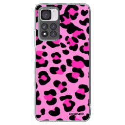 Átlátszó szilikon tok az alábbi mobiltelefonokra Xiaomi Redmi Note 11 Pro+ 5G - Pink Tiger