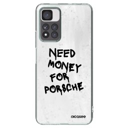 Átlátszó szilikon tok az alábbi mobiltelefonokra Xiaomi Redmi Note 11 Pro+ 5G - White Dollar