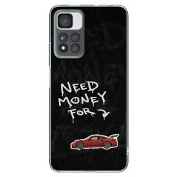 Átlátszó szilikon tok az alábbi mobiltelefonokra Xiaomi Redmi Note 11 Pro+ 5G - Track Mode