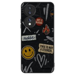 ULTIMATE CASE Honor 70 - készülékre - STICKERS x TAGS