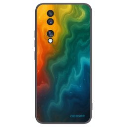 Fekete szilikon tok az alábbi mobiltelefonokra Honor 70 - Solar