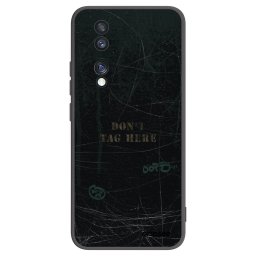 Fekete szilikon tok az alábbi mobiltelefonokra Honor 70 - DON´T TAG