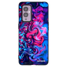 Fekete szilikon tok az alábbi mobiltelefonokra OnePlus 9 - Redlight