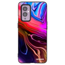 Fekete szilikon tok az alábbi mobiltelefonokra OnePlus 9 - Electric