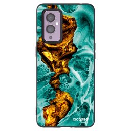 Fekete szilikon tok az alábbi mobiltelefonokra OnePlus 9 - Goldsky