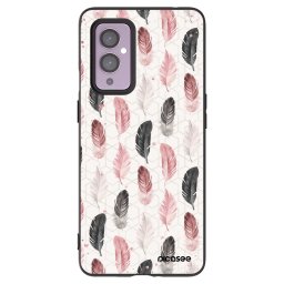 Fekete szilikon tok az alábbi mobiltelefonokra OnePlus 9 - Feather 2
