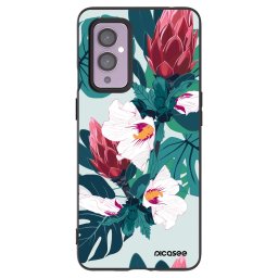 Fekete szilikon tok az alábbi mobiltelefonokra OnePlus 9 - Rhododendron