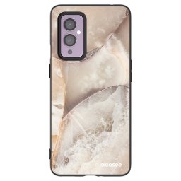 Fekete szilikon tok az alábbi mobiltelefonokra OnePlus 9 - Cream marble