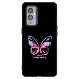 Fekete szilikon tok az alábbi mobiltelefonokra OnePlus 9 - Diamanty Purple