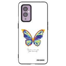 Fekete szilikon tok az alábbi mobiltelefonokra OnePlus 9 - Diamanty White