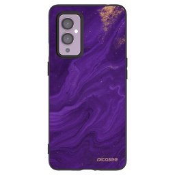 Fekete szilikon tok az alábbi mobiltelefonokra OnePlus 9 - Purple