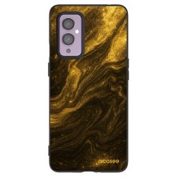 Fekete szilikon tok az alábbi mobiltelefonokra OnePlus 9 - Black