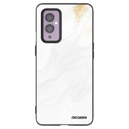 Fekete szilikon tok az alábbi mobiltelefonokra OnePlus 9 - White