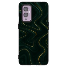 Fekete szilikon tok az alábbi mobiltelefonokra OnePlus 9 - Vawes