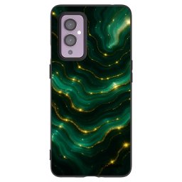 Fekete szilikon tok az alábbi mobiltelefonokra OnePlus 9 - Emerald