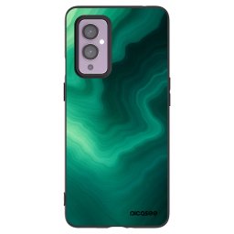 Fekete szilikon tok az alábbi mobiltelefonokra OnePlus 9 - Malachite