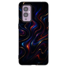 Fekete szilikon tok az alábbi mobiltelefonokra OnePlus 9 - Noir