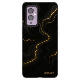 Fekete szilikon tok az alábbi mobiltelefonokra OnePlus 9 - Thunder