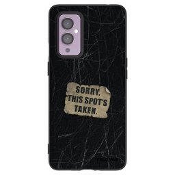Fekete szilikon tok az alábbi mobiltelefonokra OnePlus 9 - SORRY