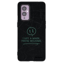 Fekete szilikon tok az alábbi mobiltelefonokra OnePlus 9 - LEFT A MARK