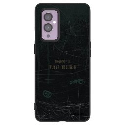 Fekete szilikon tok az alábbi mobiltelefonokra OnePlus 9 - DON´T TAG
