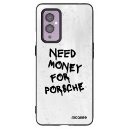 Fekete szilikon tok az alábbi mobiltelefonokra OnePlus 9 - White Dollar
