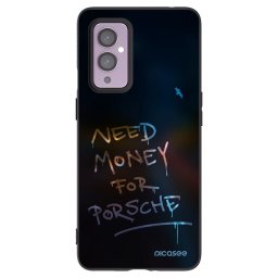 Fekete szilikon tok az alábbi mobiltelefonokra OnePlus 9 - Neon Nights