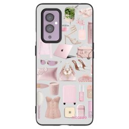 Fekete szilikon tok az alábbi mobiltelefonokra OnePlus 9 - Glam Babe