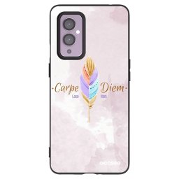 Fekete szilikon tok az alábbi mobiltelefonokra OnePlus 9 - Carpe Diem