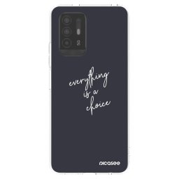Átlátszó szilikon tok az alábbi mobiltelefonokra OPPO A94 5G - Everything is a choice