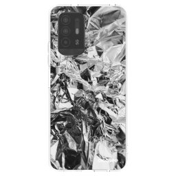 Átlátszó szilikon tok az alábbi mobiltelefonokra OPPO A94 5G - Chrome
