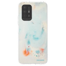 Átlátszó szilikon tok az alábbi mobiltelefonokra OPPO A94 5G - Splash