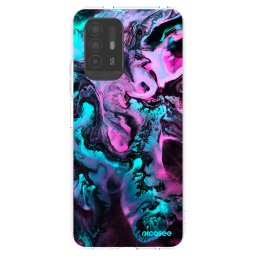 Átlátszó szilikon tok az alábbi mobiltelefonokra OPPO A94 5G - Lean