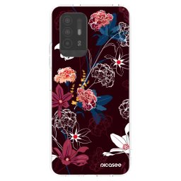 Átlátszó szilikon tok az alábbi mobiltelefonokra OPPO A94 5G - Dark Meadow