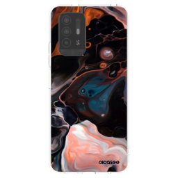Átlátszó szilikon tok az alábbi mobiltelefonokra OPPO A94 5G - Cream